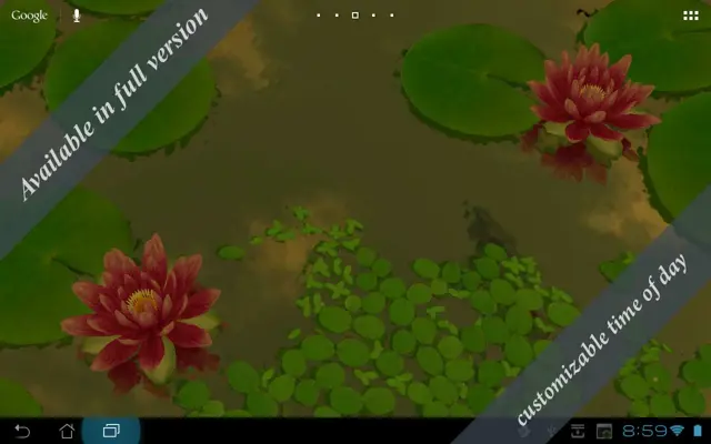 3D Lotus Free android App screenshot 1