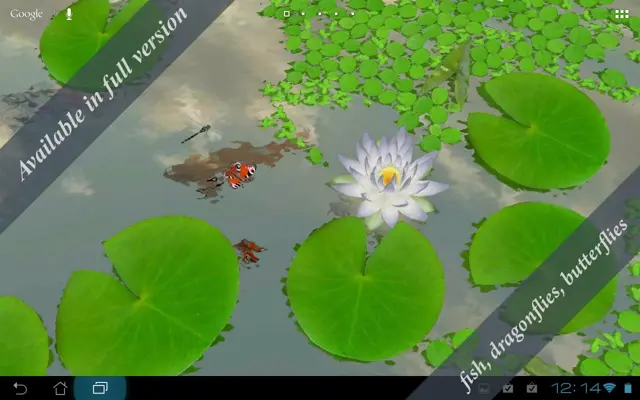 3D Lotus Free android App screenshot 2